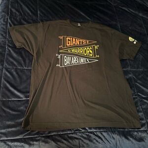 Collectible SF Giants Warriors Bay Area Unite Tee XL